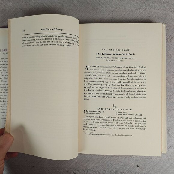 The Horn Of Plenty By Peggy Harvey Vintage Hardcover Cookbook 1964 - Picture 7 of 9
